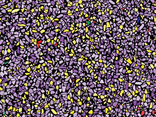 Background imitating stained glass