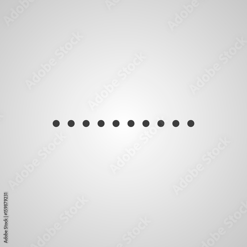 Dotted line
