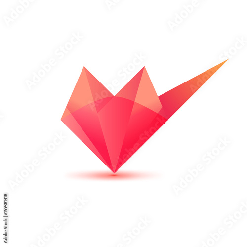 Free Download Set of minimal geometric animal low poly symbol set, shapes. Trendy icons and logotypes. Business signs, labels, badges, frames and borders - GFXLoad