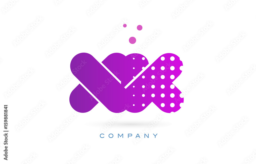 xk x k pink dots letter logo alphabet icon xk x k pink dots letter logo alphabet icon