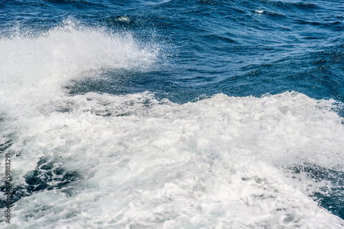 Ocean waves splash © RomixImage