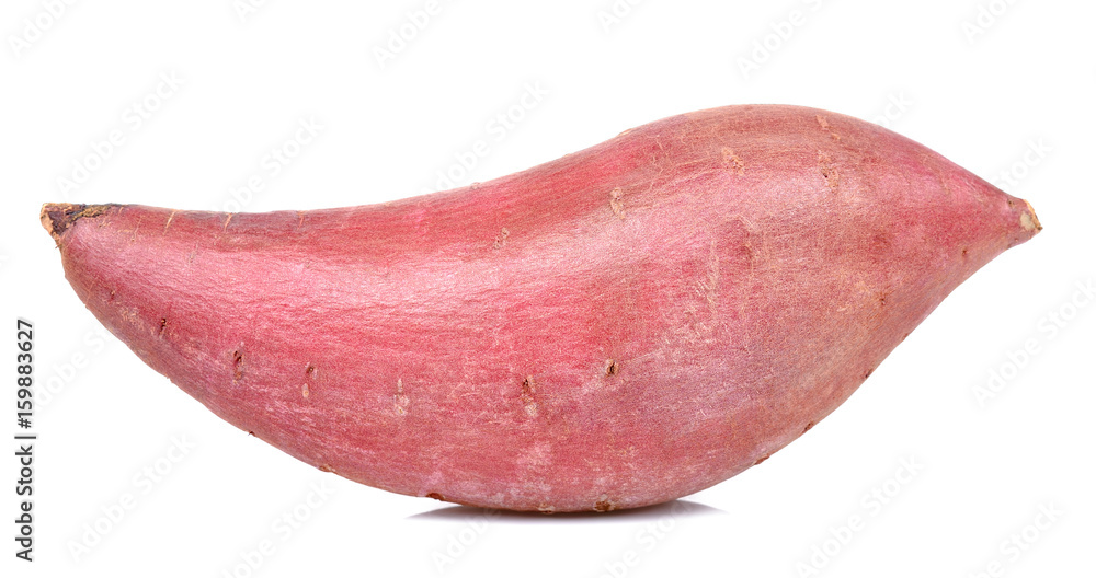 Sweet potato isolated on the white background Sweet potato isolated on the white background