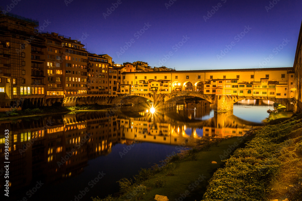 Ponte Veccio bei Nacht