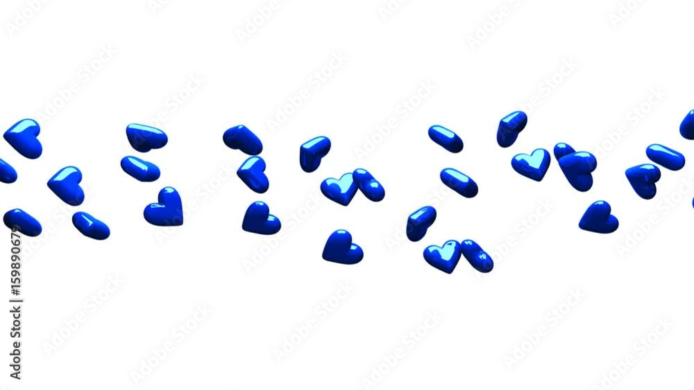Blue Hearts On White Background.
Loop able 3DCG render Animation. Blue Hearts On White Background.
Loop able 3DCG render Animation.