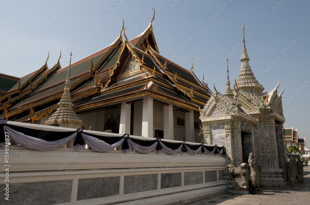 Naklejka premium The Grand Palace in Bangkok, Thailand