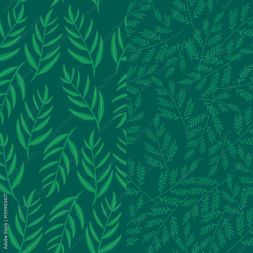 Botanical, Floral, Leaf SeamlessPattern Botanical, Floral, Leaf SeamlessPattern