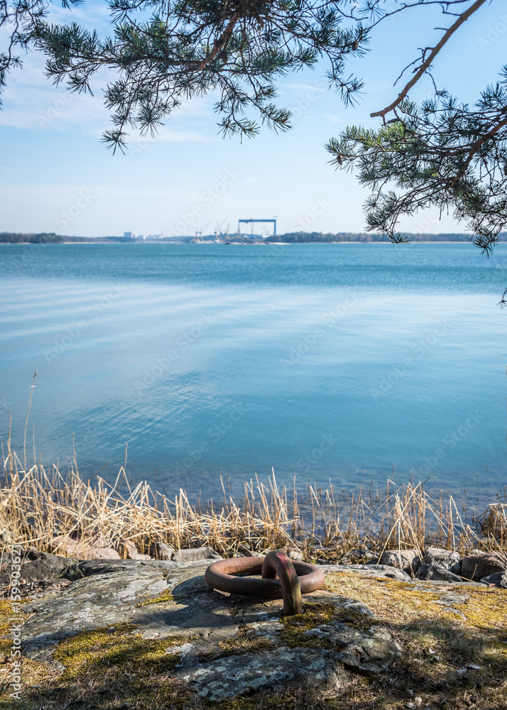 Baltic seaview in summer.