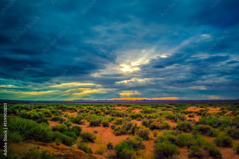 Cloudy Daybreak at Monsoon Valley Tribal Park
