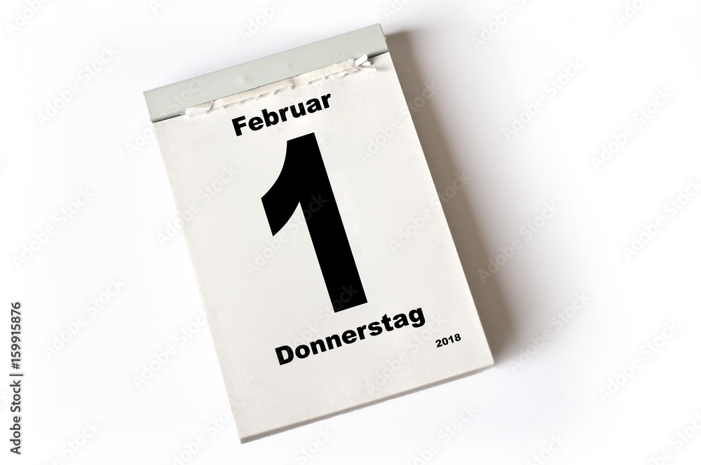 1. Februar 2018