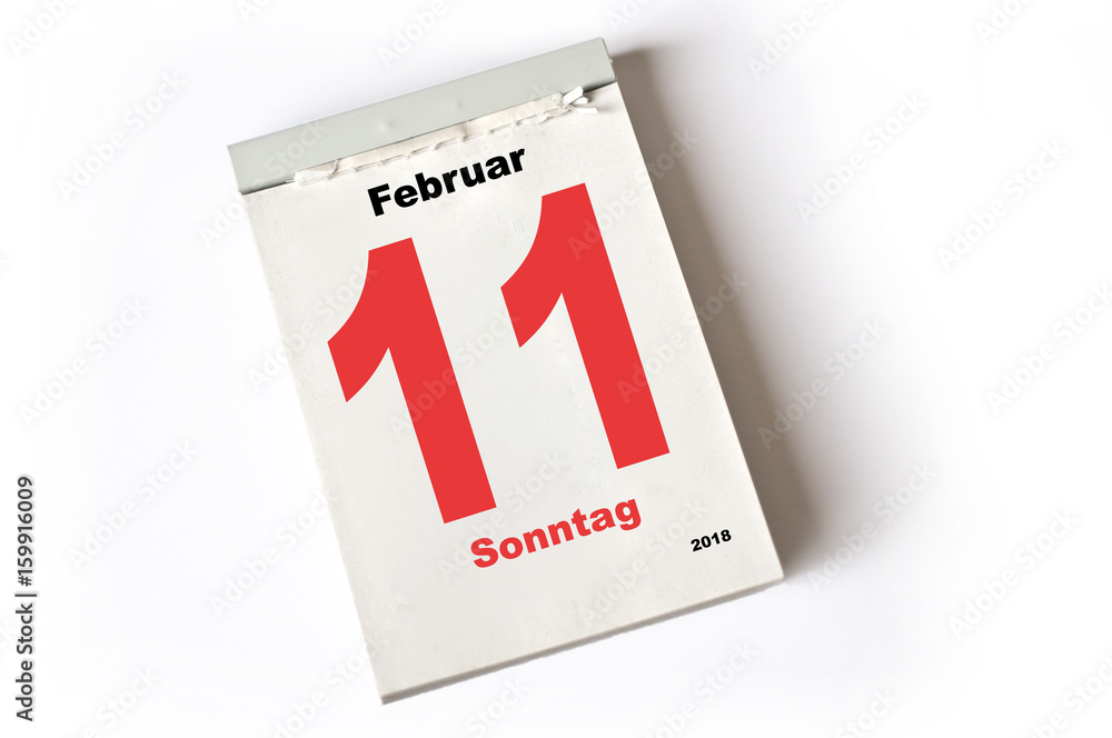11. Februar 2018