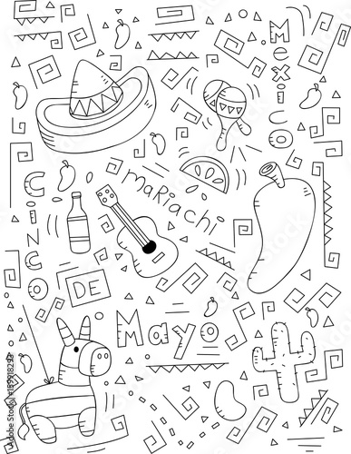 Cinco de Mayo Doodle