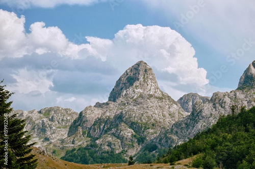Peak Mountain In Montenegro