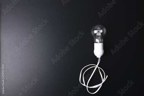 Light bulbs. Idea coceptual photo