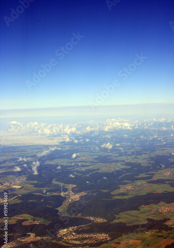 Luftbild von Baden Württemberg - Germany