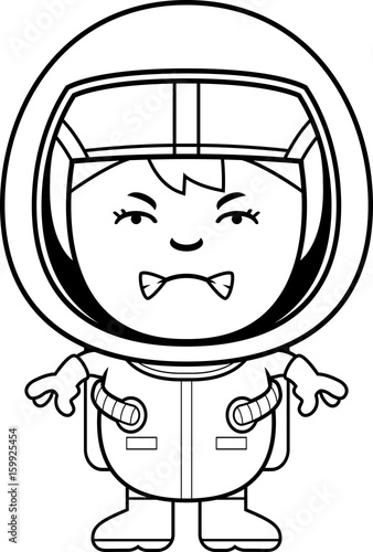 Angry Boy Astronaut