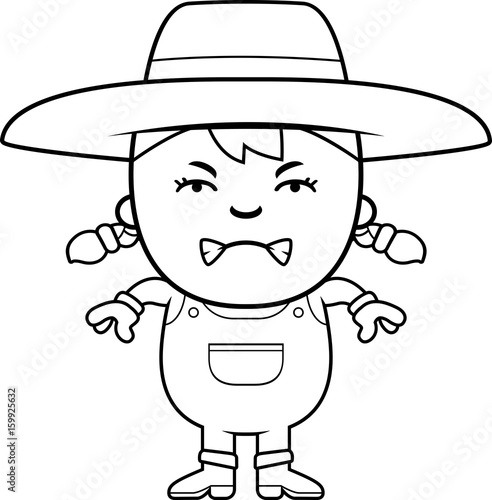 Angry Farmer Girl
