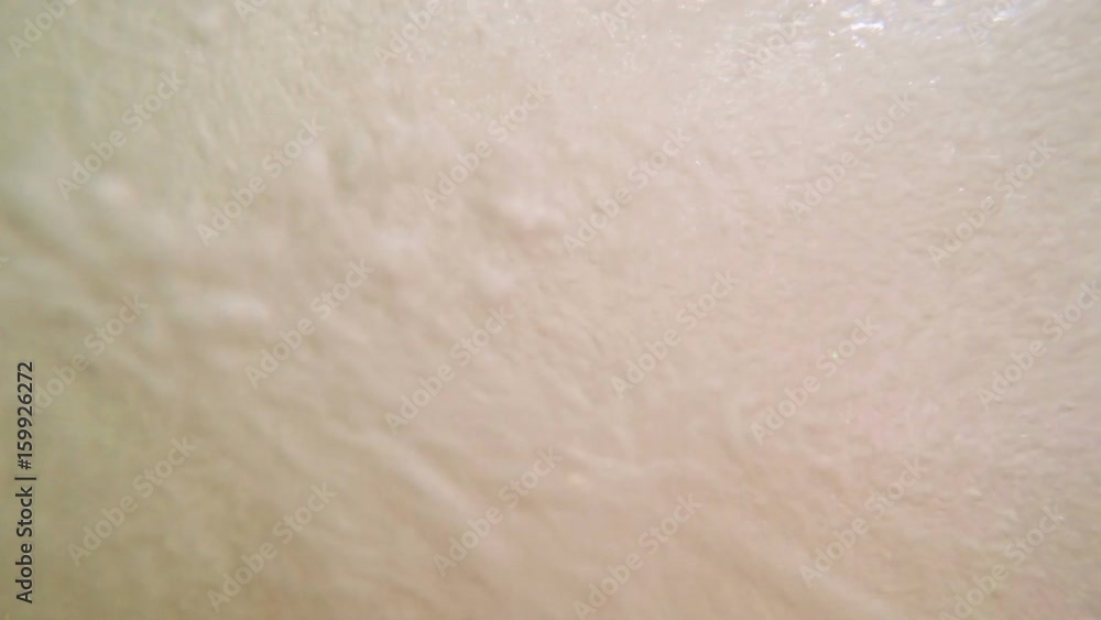 Moving water with bubbles Moving water with bubbles