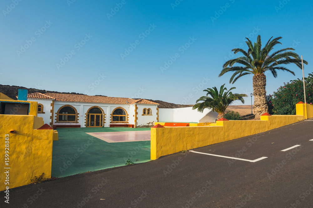 Ajuy village on Fuerteventura Island, Canary, Spain