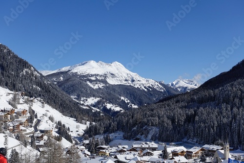 View on Italian Dolomites in Winter  © Andy