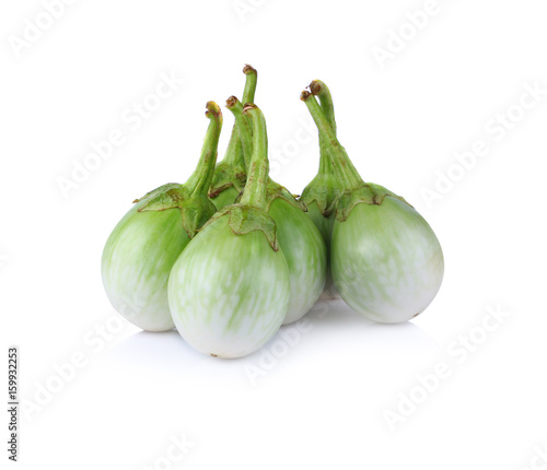 Wallpaper Mural thai eggplants isolated on white background Torontodigital.ca