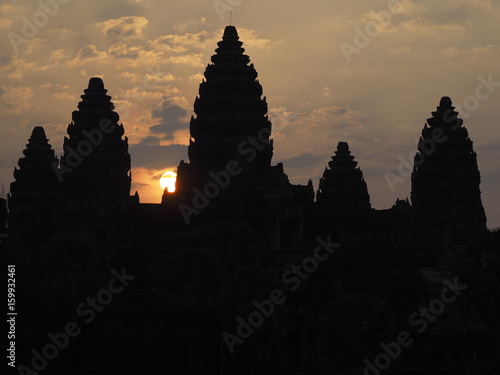 Amanecer en Angkor