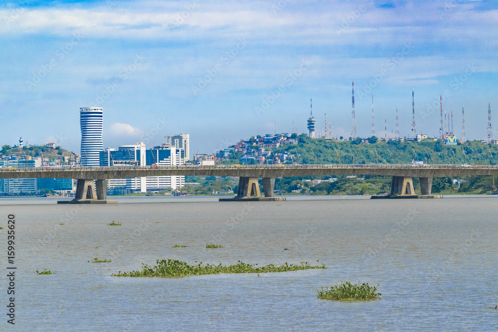 Fototapeta premium Guayaquil Cityscape