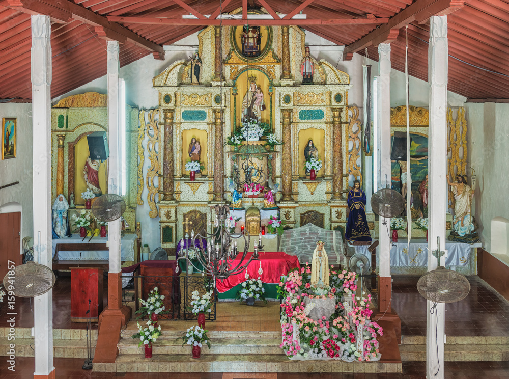 San Pedro church in Taboga island Panama