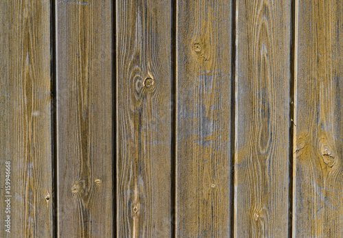 Abstract background texture of natural wood vertical boards, painted light brown paint with natural patterns