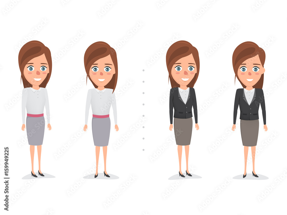 business man character in occupation. illustration vector people design. business man character in occupation. illustration vector people design.