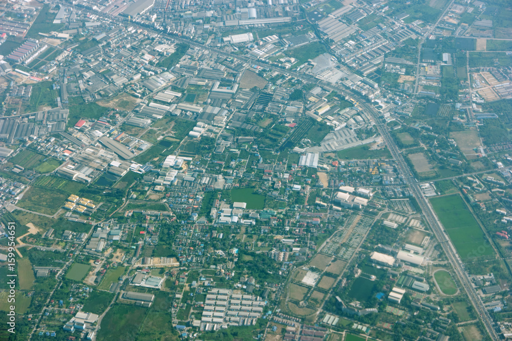 Fototapeta premium Vietnam with a bird's-eye view