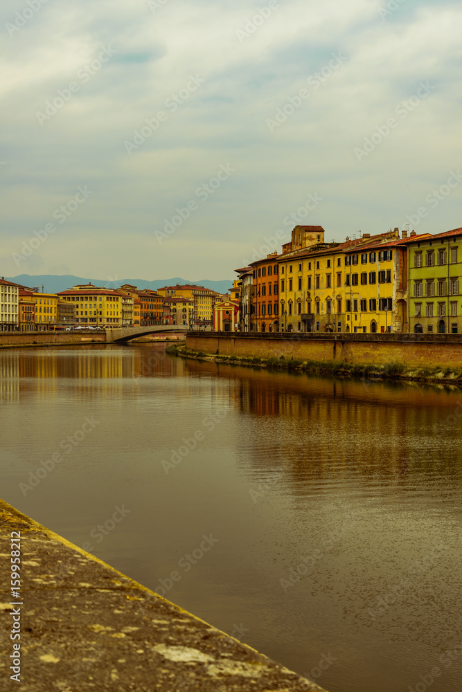 Fototapeta premium Pisa by Night