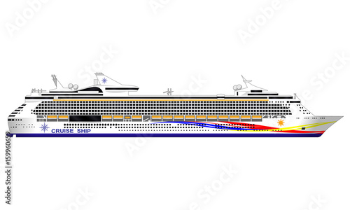 Big cruise ship