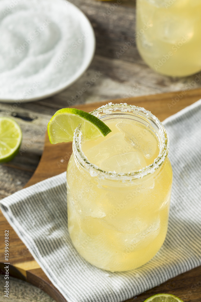 Fototapeta premium Refreshing Alcoholic Beer Margarita Beerita