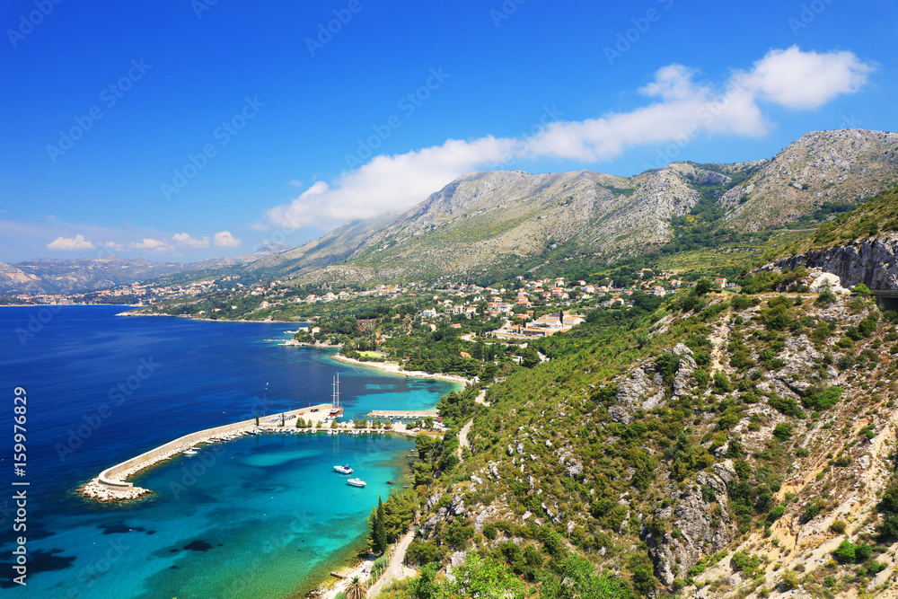 Adriatic coast in Croatia, Europe