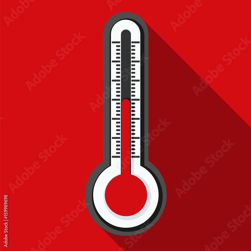 Hot Thermometer Illustration