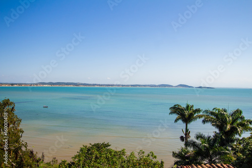 Manguinhos Beach in Buzios. Top view