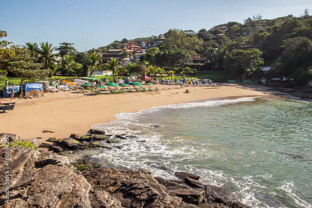 Ferradurinha Beach in Buzios, Brazil
