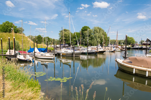 Marina of Woudrichem, Brabant, Netherlands photo