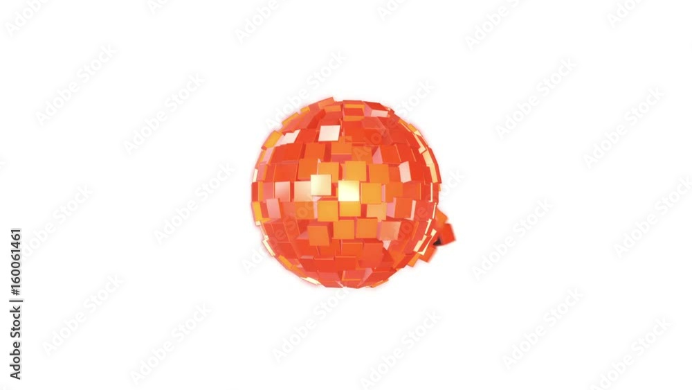 Sphere from Cubes block. Assembling Big Data transition concept. Teamwork Business. 3D render HD footage. Alpha matte included. Sphere from Cubes block. Assembling Big Data transition concept. Teamwork Business. 3D render HD footage. Alpha matte included.