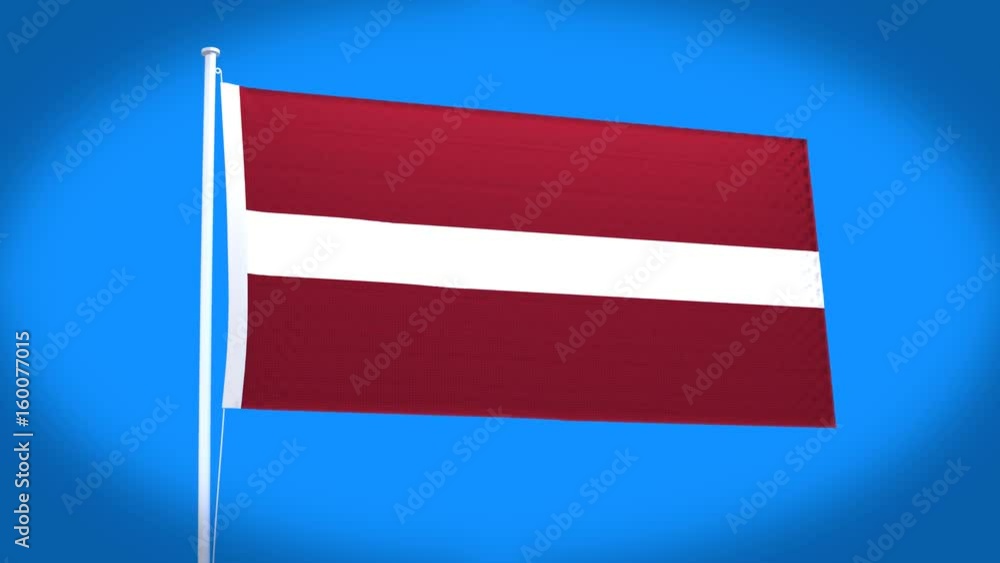 the national flag of Latvia the national flag of Latvia