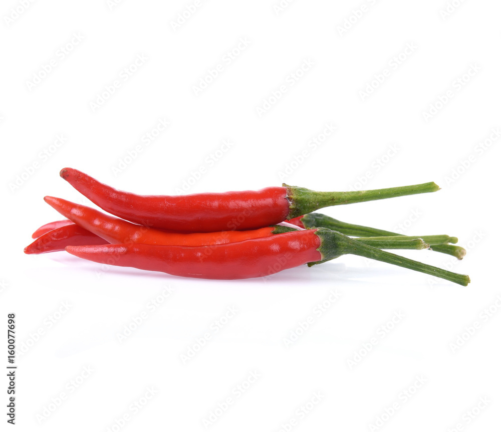Chili pepper on white background Chili pepper on white background