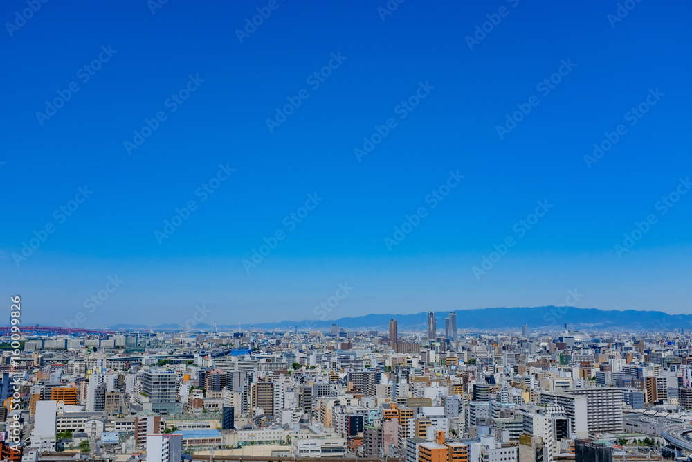 大阪 都市風景 - City view ,Osaka city,Japan. 大阪 都市風景 - City view ,Osaka city,Japan.