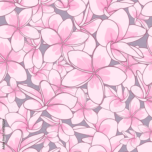 Floral element seamless background.