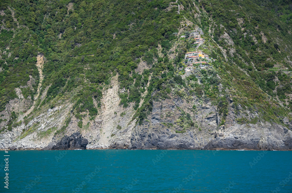 Mittelmeerküste bei Manarola