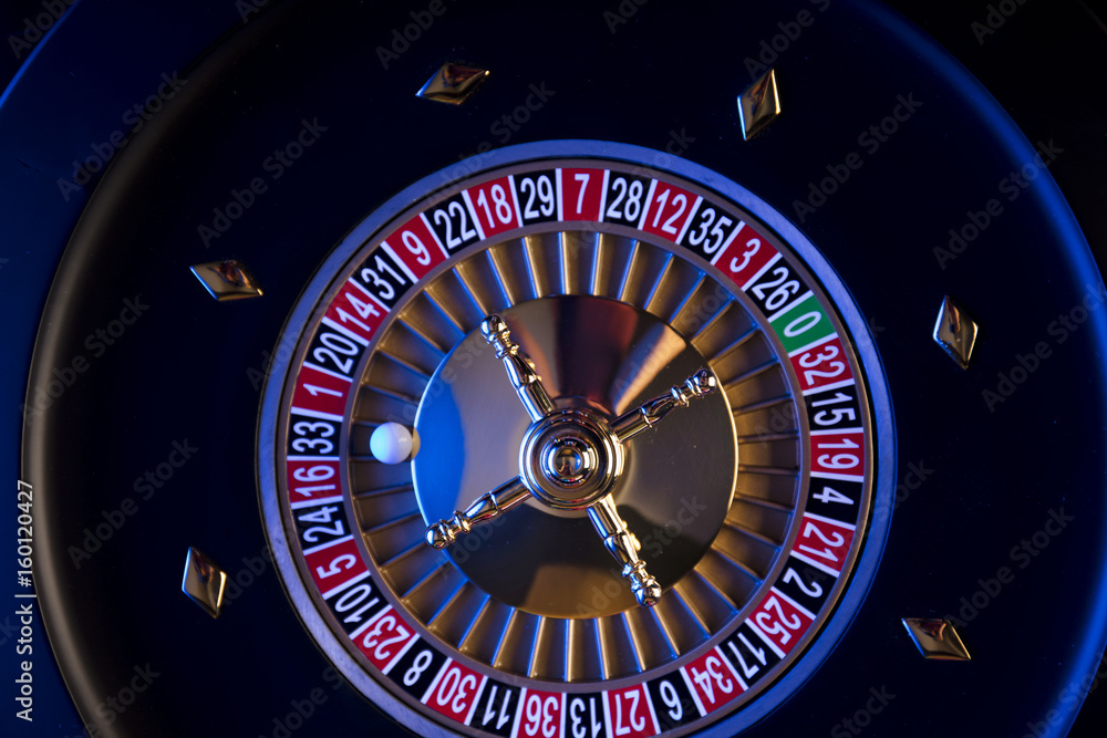 Casino concept. Top view of roulette. Casino concept. Top view of roulette.