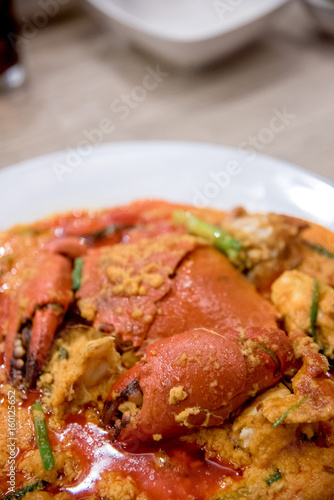 Sauteed Crab in Curry