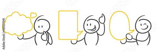 Stick Figure Series / Business Kommunikation
