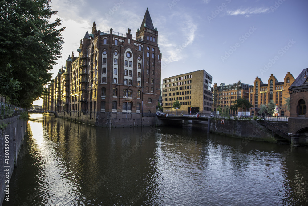 Historische Gebäude in Hamburg