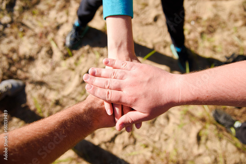 Obraz na plátně The concept of relationships between people and friends