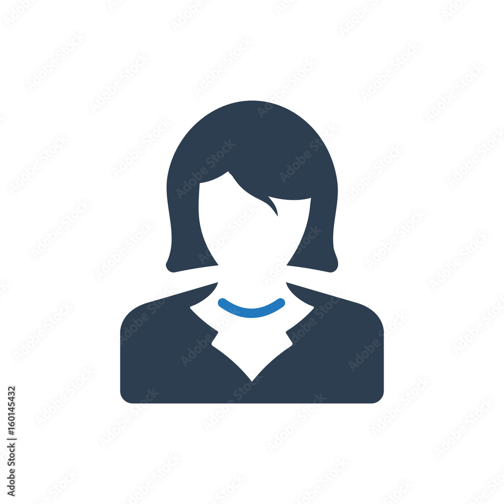 Business Woman Icon Business Woman Icon